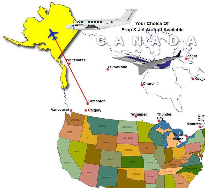 Alaska Charter Flights / Direct Flights To Alaska